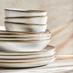 PLATO DE MESA CERAMICA GRIS ORGANIC D25CM PLATO DE MESA CERAMICA GRIS ORGANIC D25CM