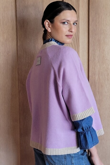 Buzo Clemen Lambswool Lila