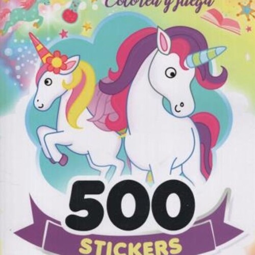 500 Stickers - Unicornios 500 Stickers - Unicornios