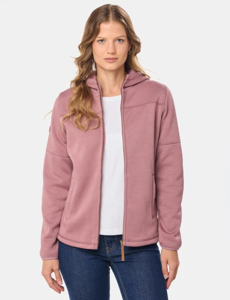 CAMPERA CON CAPUCHA Rosado