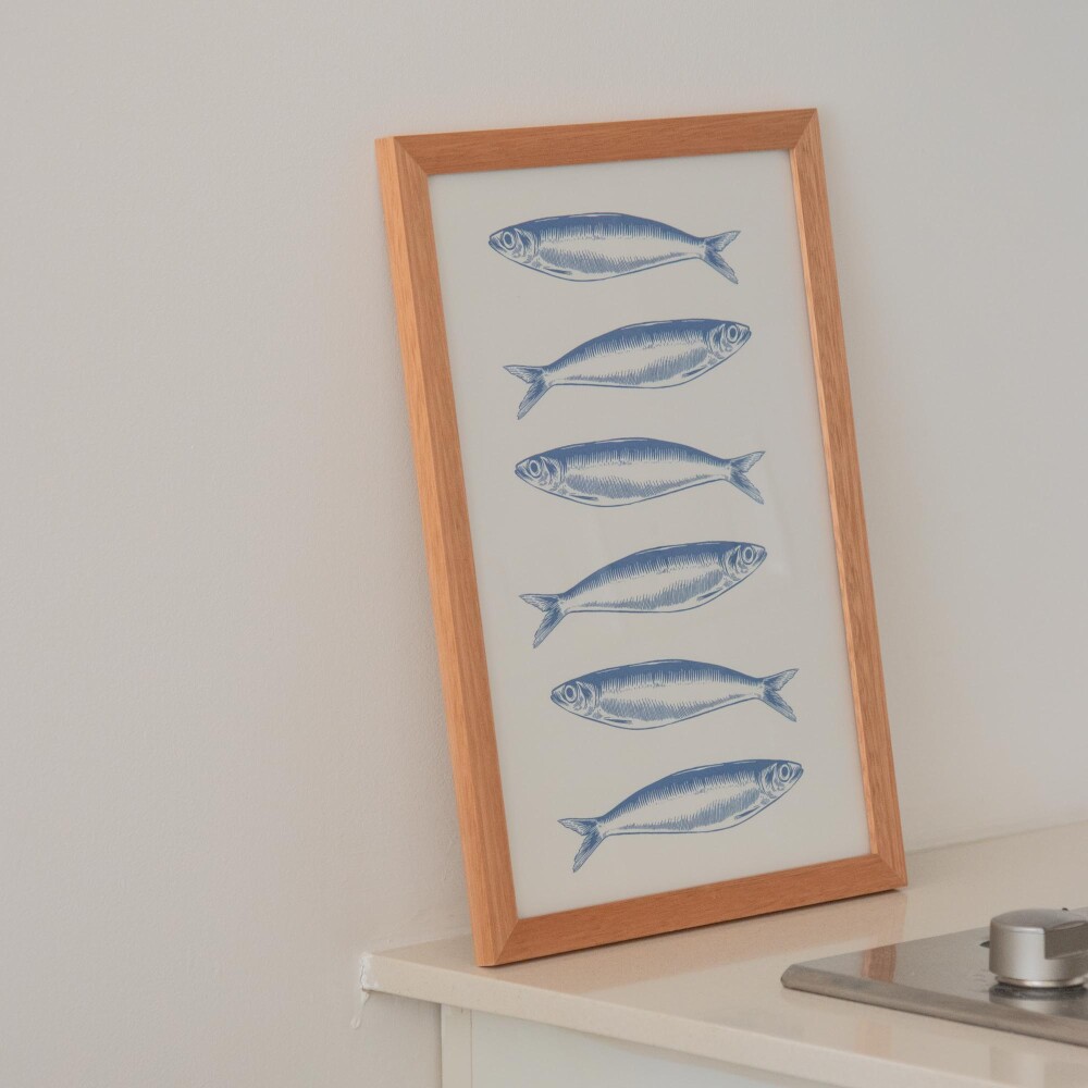 Cuadro Sardinas Grande Cuadro Sardinas Grande