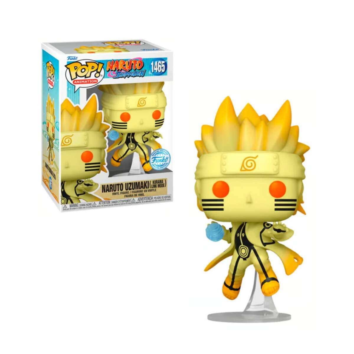 Naruto Kurama Mode Naruto Shippuden [Exclusivo] - 1465 