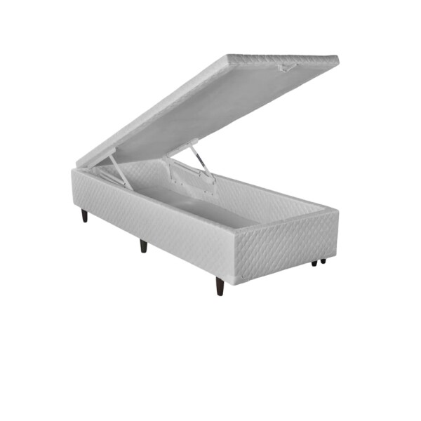 BOX RIGIDO CON BAUL (SIN COLCHON) - 1 PLAZA (0.90 X 1.90) BOX RIGIDO CON BAUL (SIN COLCHON) - 1 PLAZA (0.90 X 1.90)