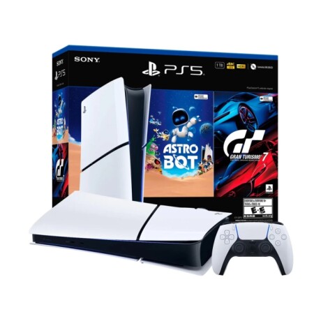 Play Station 5 Slim 1t + 2 Juegos Play Station 5 Slim 1t + 2 Juegos