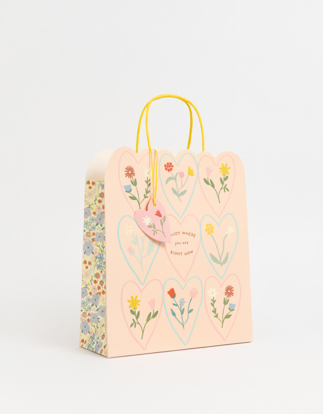 Accesorios Regalos Corazón Bolsa De Regalo Troquelada - Combinacion Multicolor