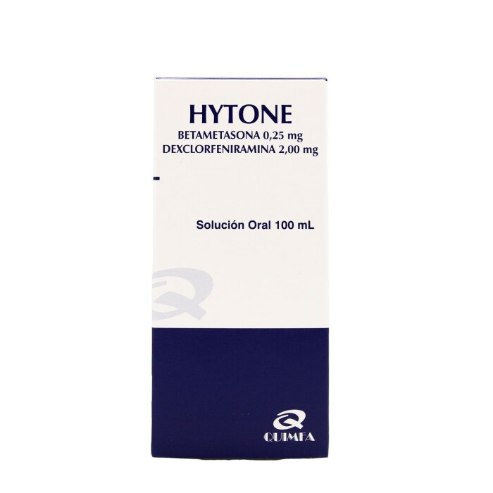 HYTONE SOL. ORAL FR. X 100 ML. única
