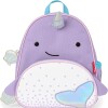 Mochila clasica SKIP HOP delfin violeta