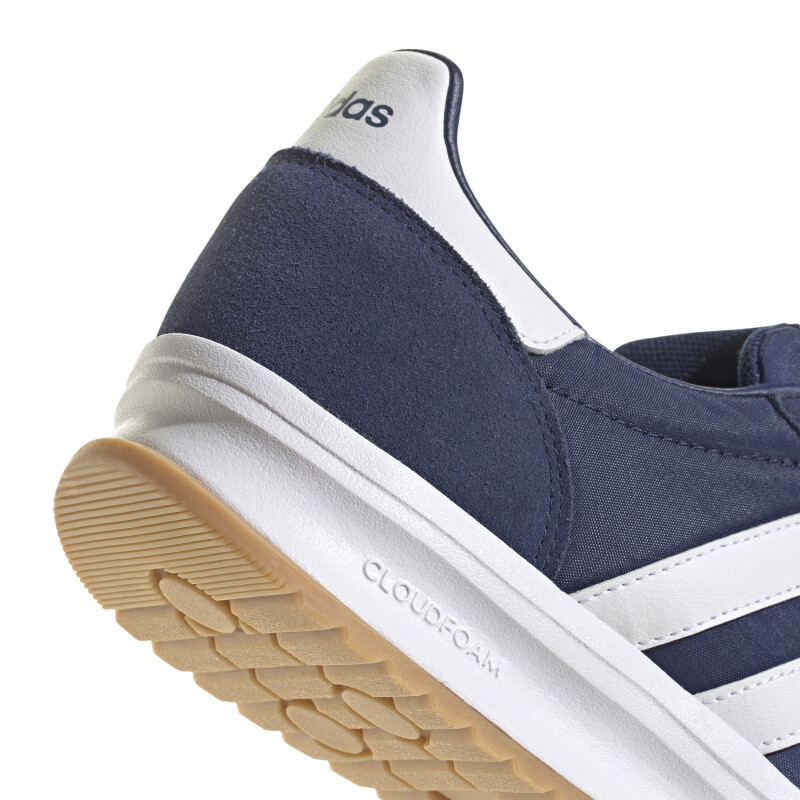 Championes de Hombre Adidas Run 72 Azul - Blanco