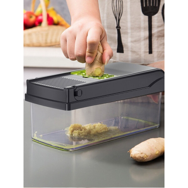 Rallador Cortador Vegetales Verduras Queso Premium 10 En 1 Rallador Cortador Vegetales Verduras Queso Premium 10 En 1