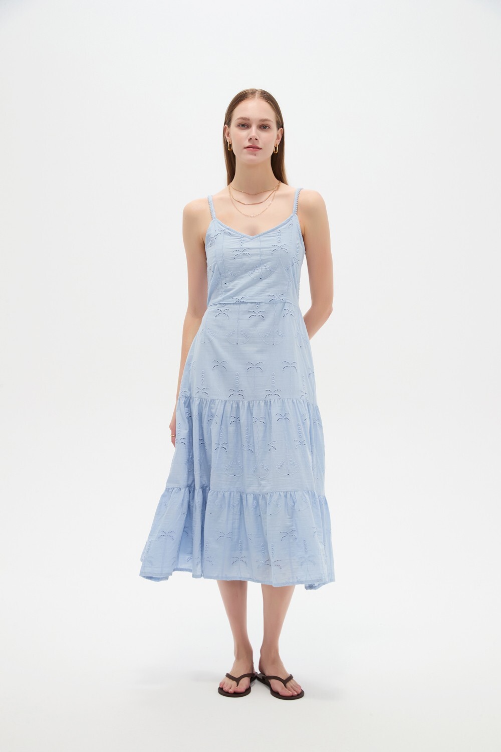 Vestido Mushita Celeste