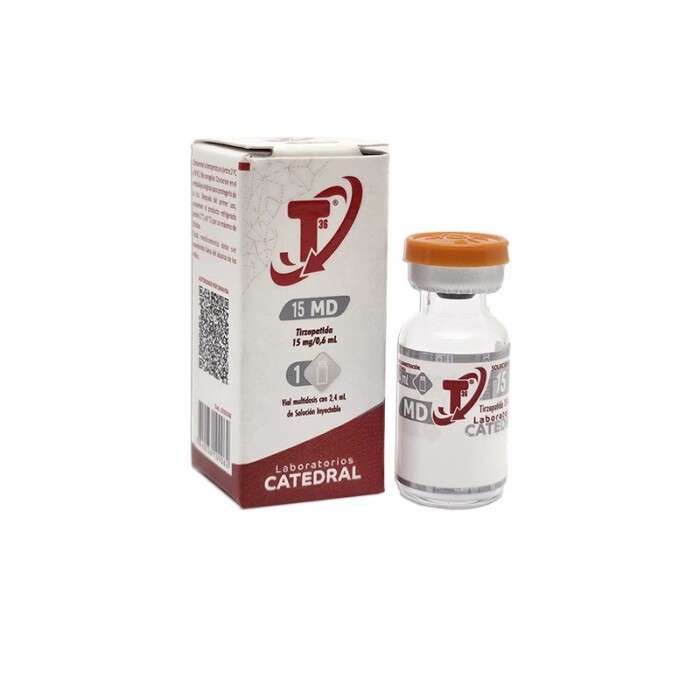 T36 MD 15 MG X 1 VIAL única