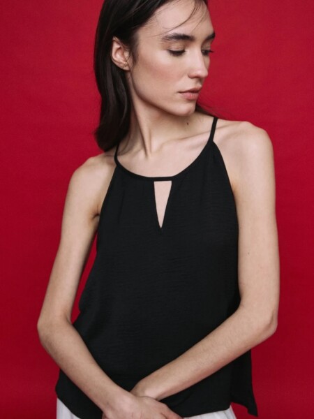MUSCULOSA D.CASSIN EMIR NEGRO