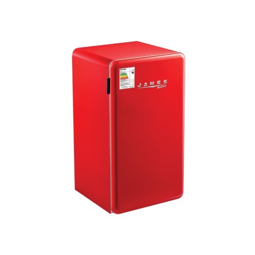 Frigobar Rojo Vintage 102 L - James Frigobar Rojo Vintage 102 L - James