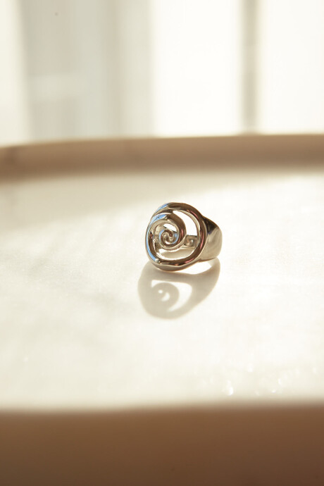 ANILLO ESPIRAL SILVER