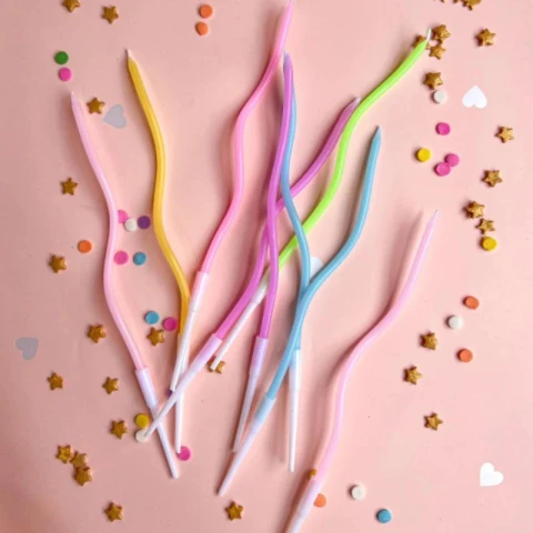 Vela Pastel Multicolor x12 Vela Pastel Multicolor x12