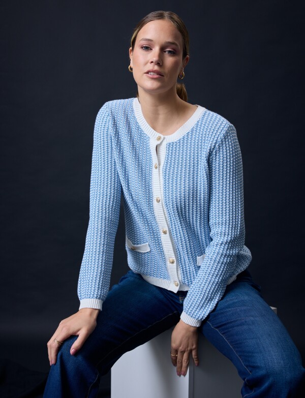 Cardigan Tweed CELESTE