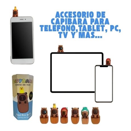 Mini Figura Sonny Capybara Decorativa Sorpresa 001
