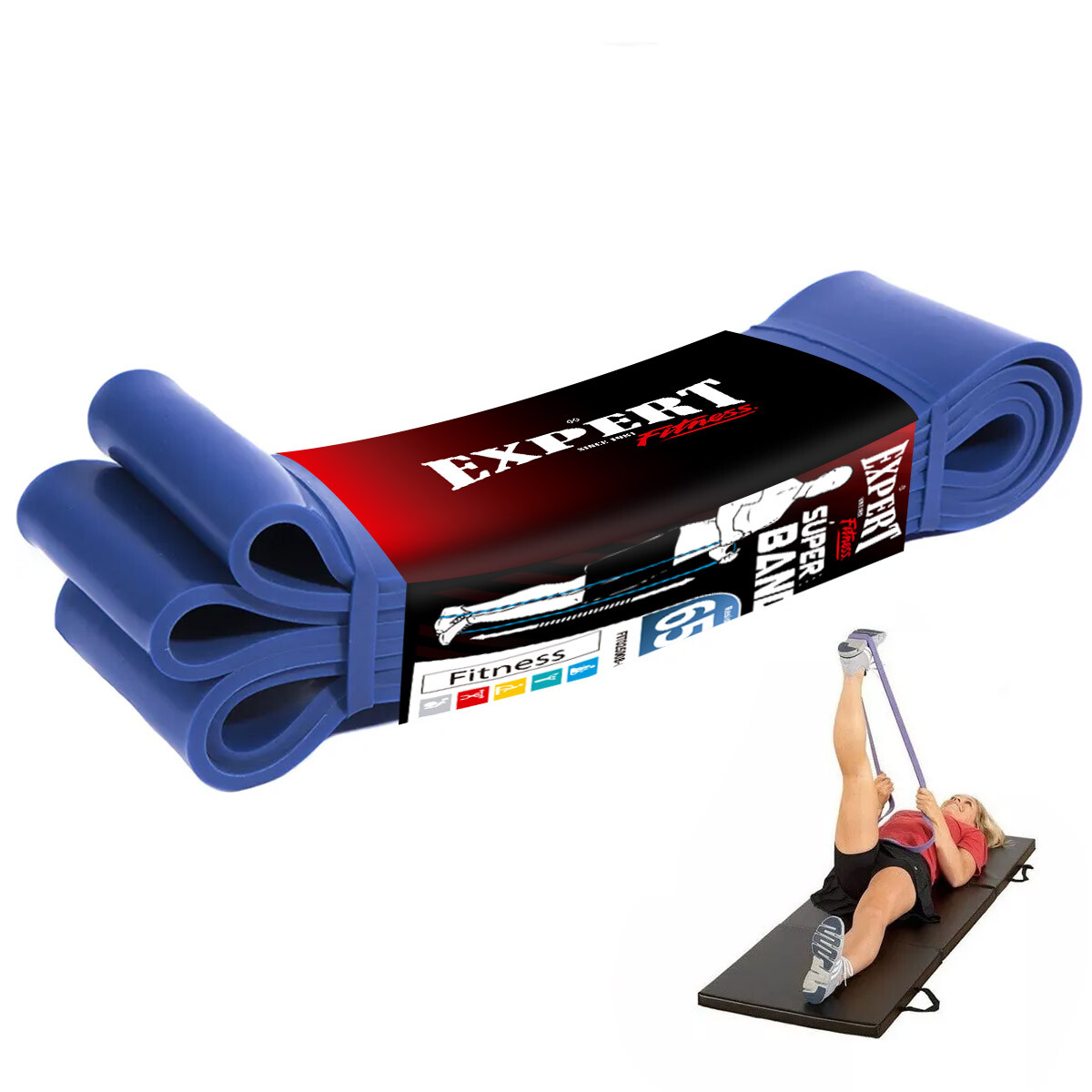 Super Band Profesional 64mm Entrenamiento Fitness Gym 