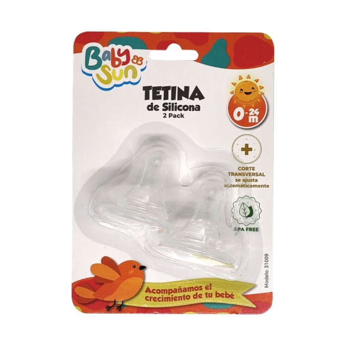 BABYSUN TETINA ESTANDAR COD:31009 X 2 única