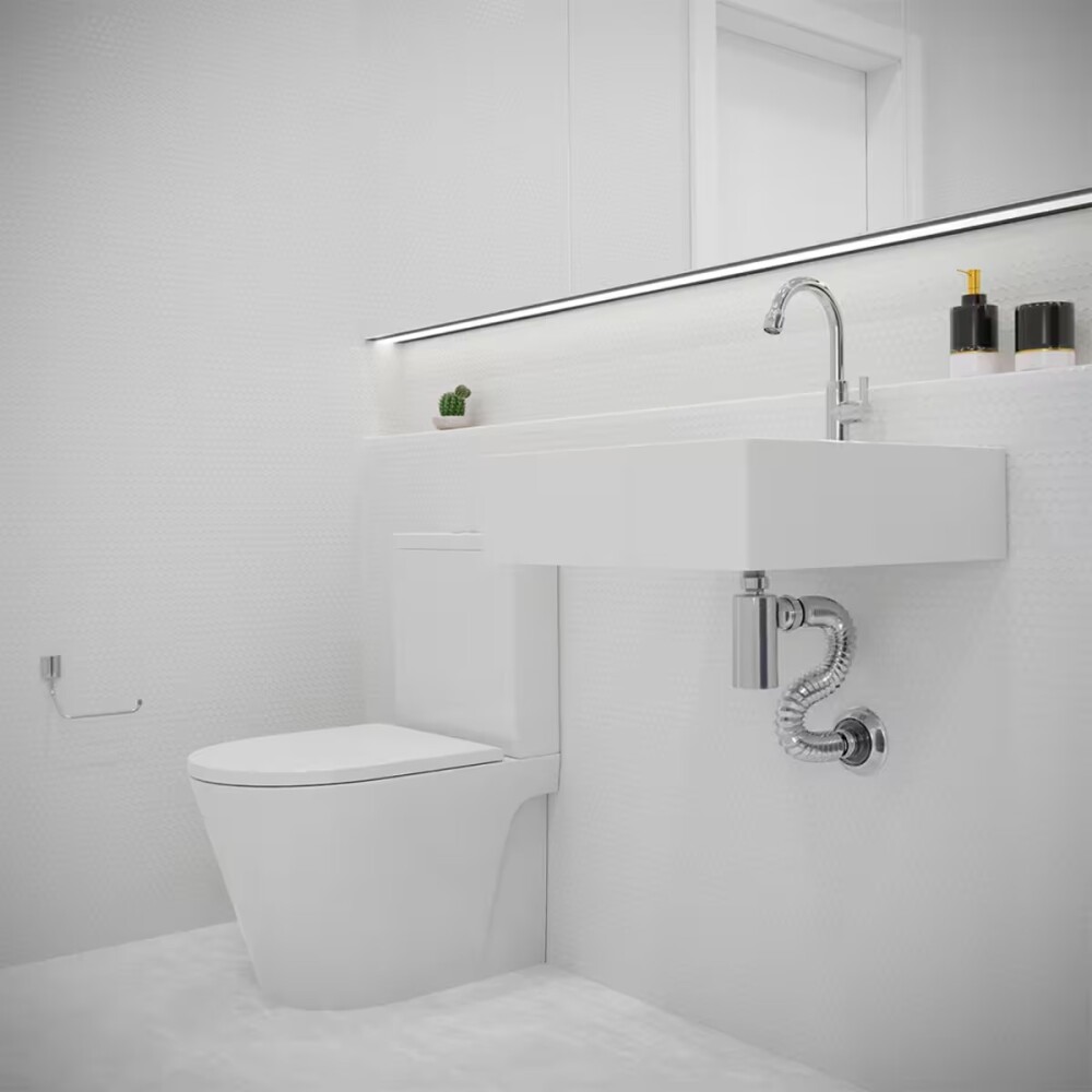 Sifón cromado botella chico plástico univer. Blukit Sifón Cromado Botella Chico Plástico Univer. Blukit