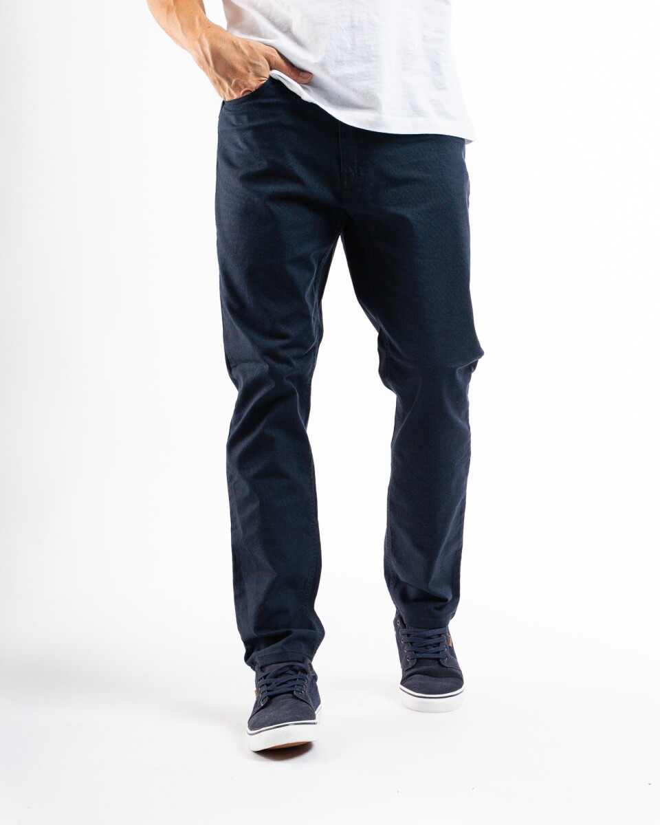 Pantalon Canvas Clasico CPCS-25/ Long 30 - Marino 