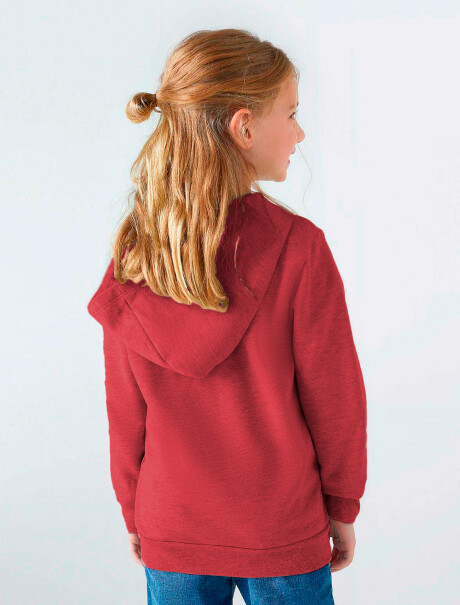 CAMPERA INFANTIL UNISSEX ROJO