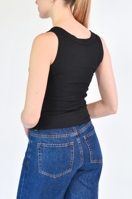 Musculosa Romina Negro