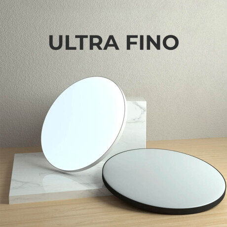 Foco Luz LED Techo Redondo Colores C/control App Blanco