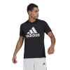 Remera ADIDAS M FR LG T GT3109 Negro-blanco