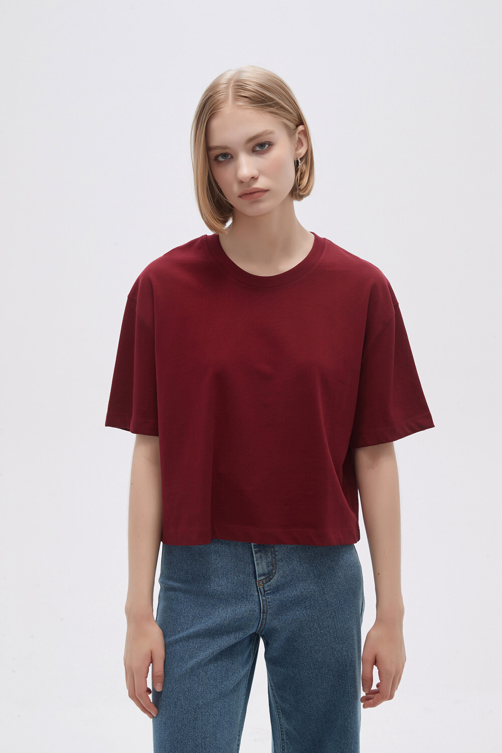 Remera Solisa Bordeaux