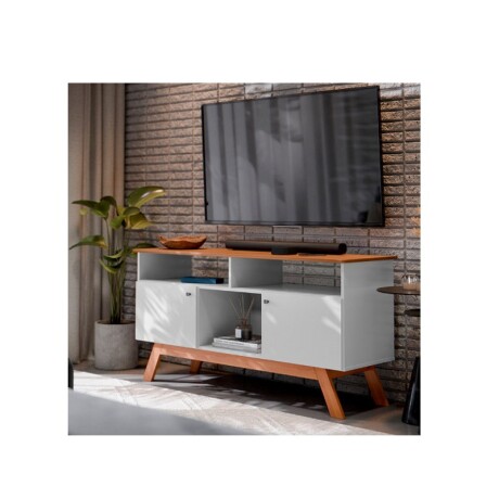 RACK NATIVA TV 43" BLANCO/NATURE RACK NATIVA TV 43" BLANCO/NATURE