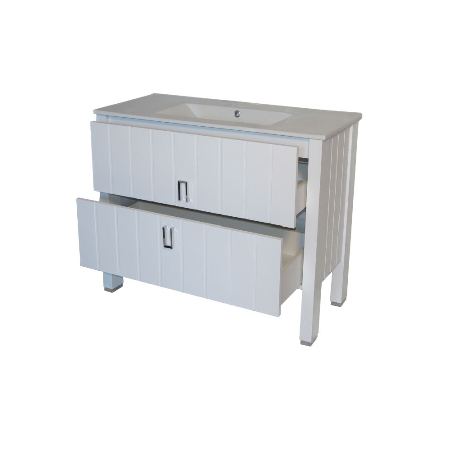 Mueble Deck Blanco 100 Mueble Deck Blanco 100