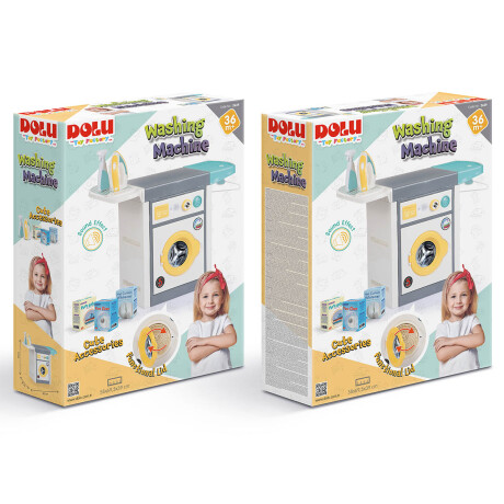 Lavarropas Europeo Completo Juguete Infantil Plancha Dol002639