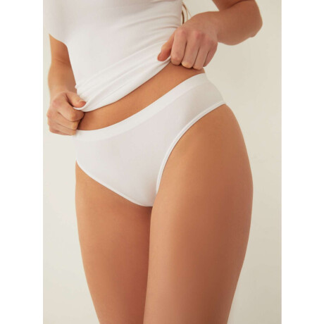 Coulotte less sin costura Blanco