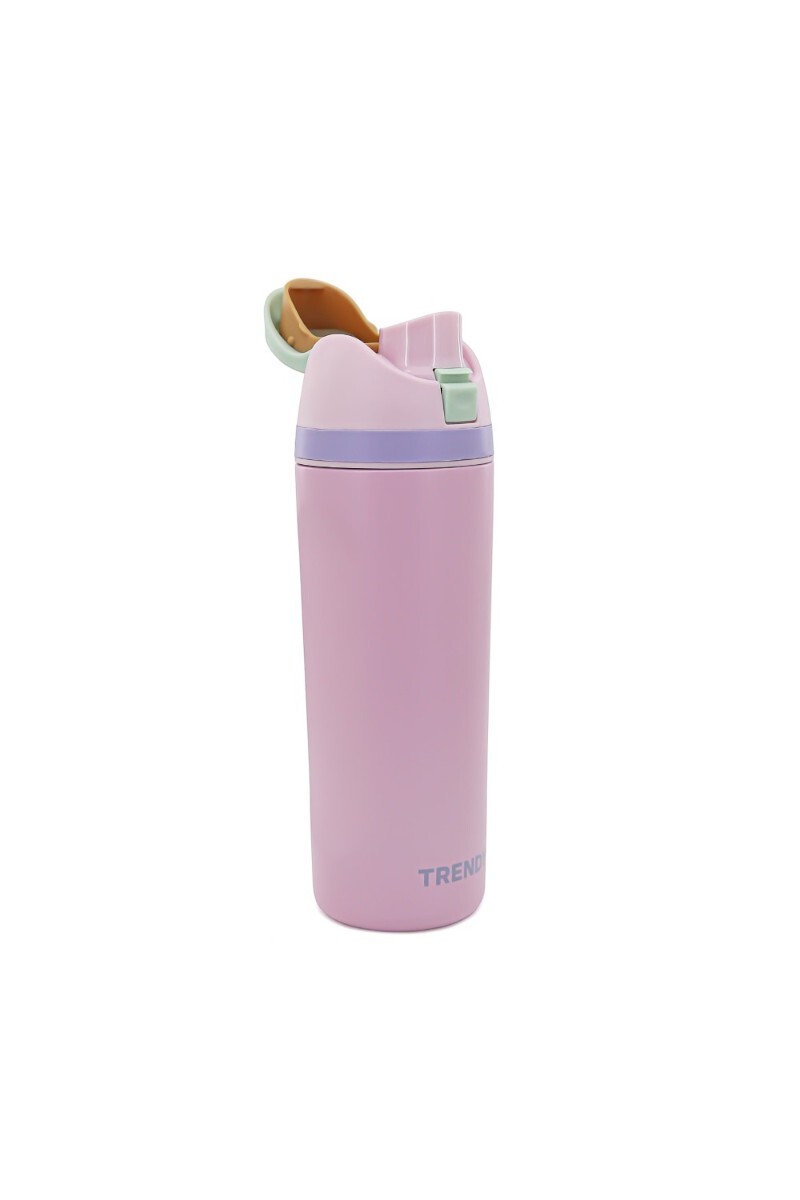 Botella Termica Trendy 600 ML Rosado