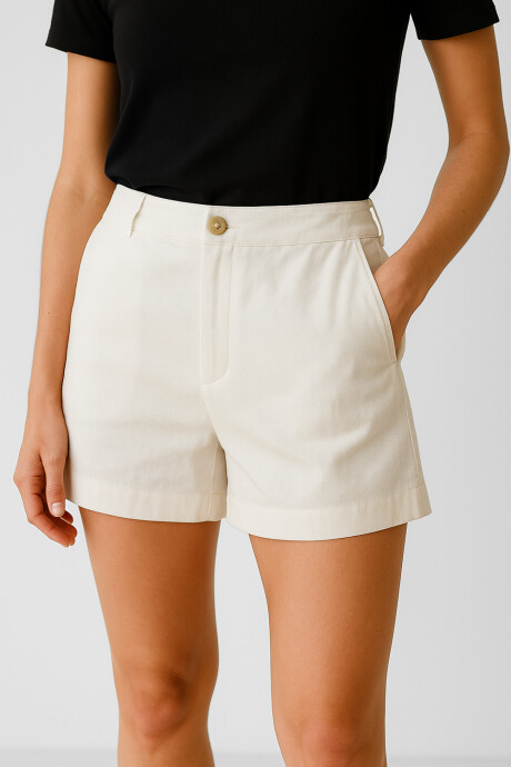 Short Valao Marfil / Off White