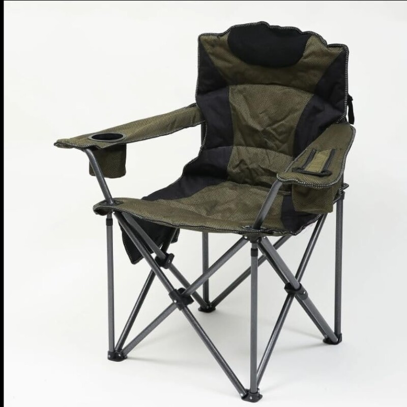 Silla de Camping Pesada Plegable – Reforzada y Ultraportable Silla de Camping Pesada Plegable – Reforzada y Ultraportable