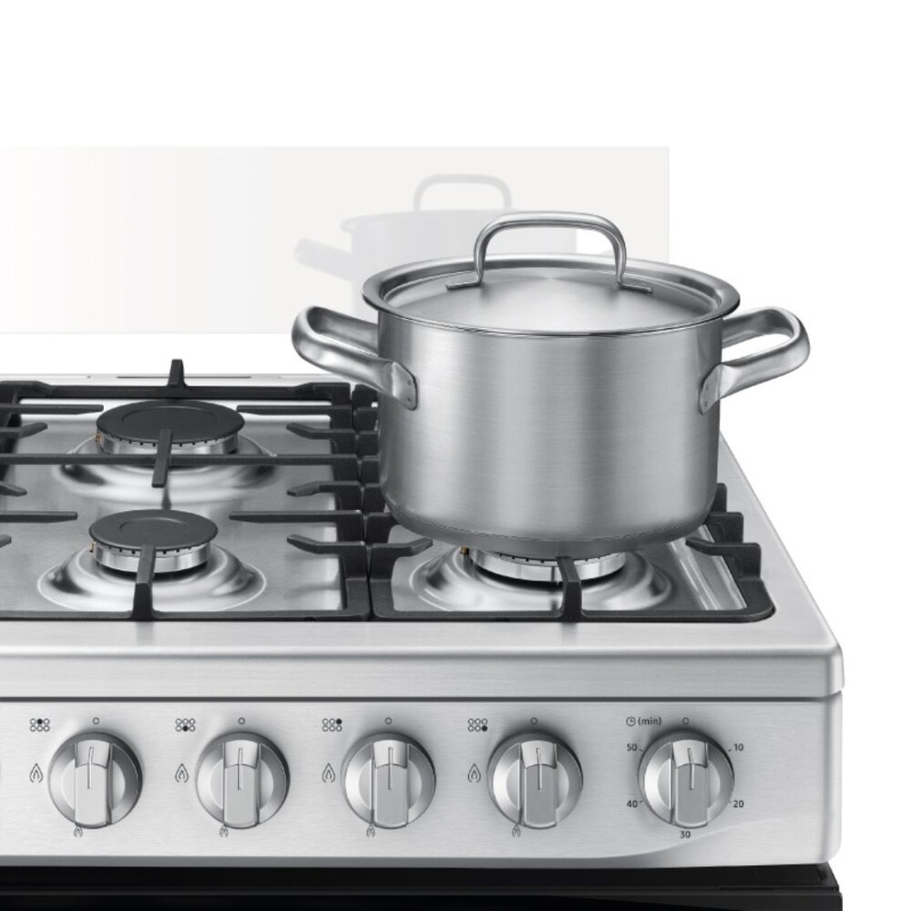 Cocina A Gas - 6 Hornallas Inox - Modelo SANX52A5411CS - Samsung Cocina A Gas - 6 Hornallas Inox - Modelo SANX52A5411CS - Samsung
