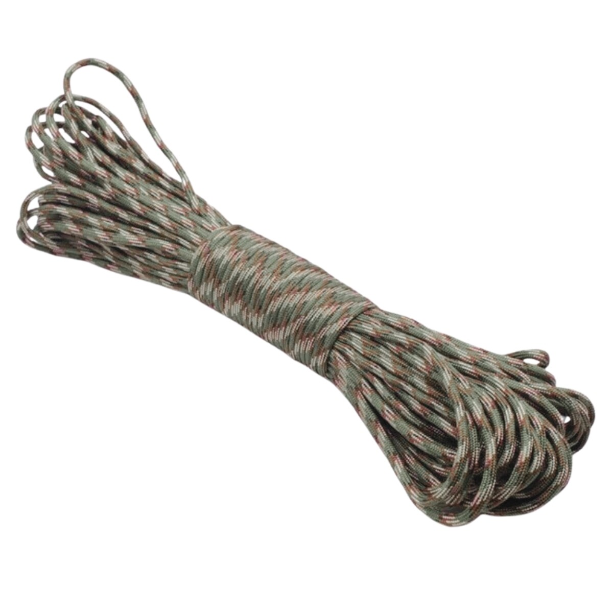 Cuerda paracord 50 metros - Camo marrón 
