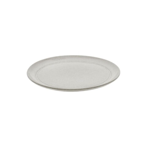 STAUB PLATO PLAYO 20CM CERAMICA TRUFA BLANCO STAUB PLATO PLAYO 20CM CERAMICA TRUFA BLANCO