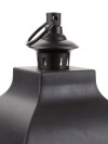 Farol ANKA 24x24x70cm c/LED negro Farol ANKA 24x24x70cm c/LED negro
