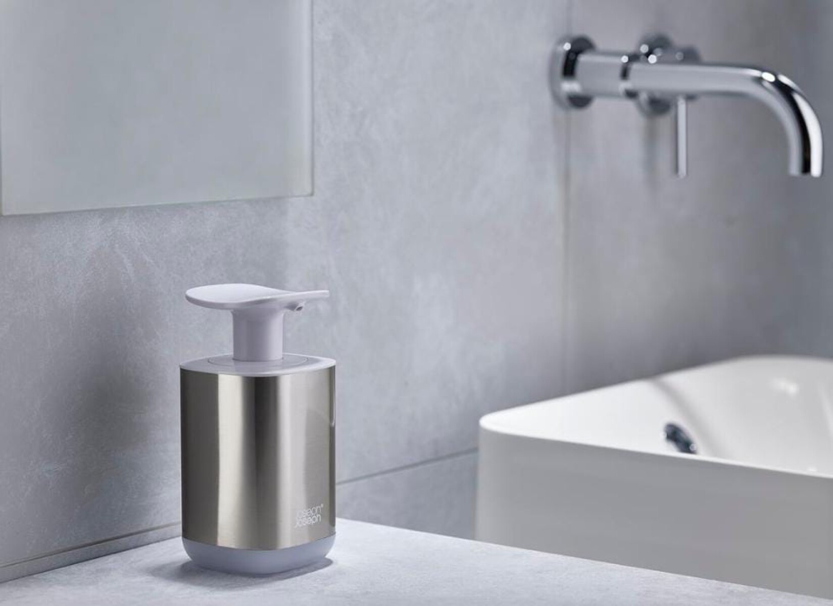 Dispensador de jabón higiénico de acero inoxidable – 350 ml 