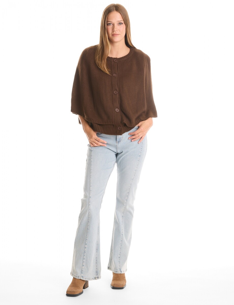 Capa Botones - Marron 