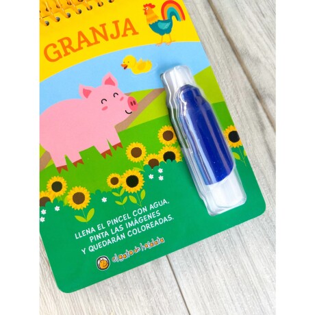 Libro Infantil con Actividades Agua Mágica GRANJA