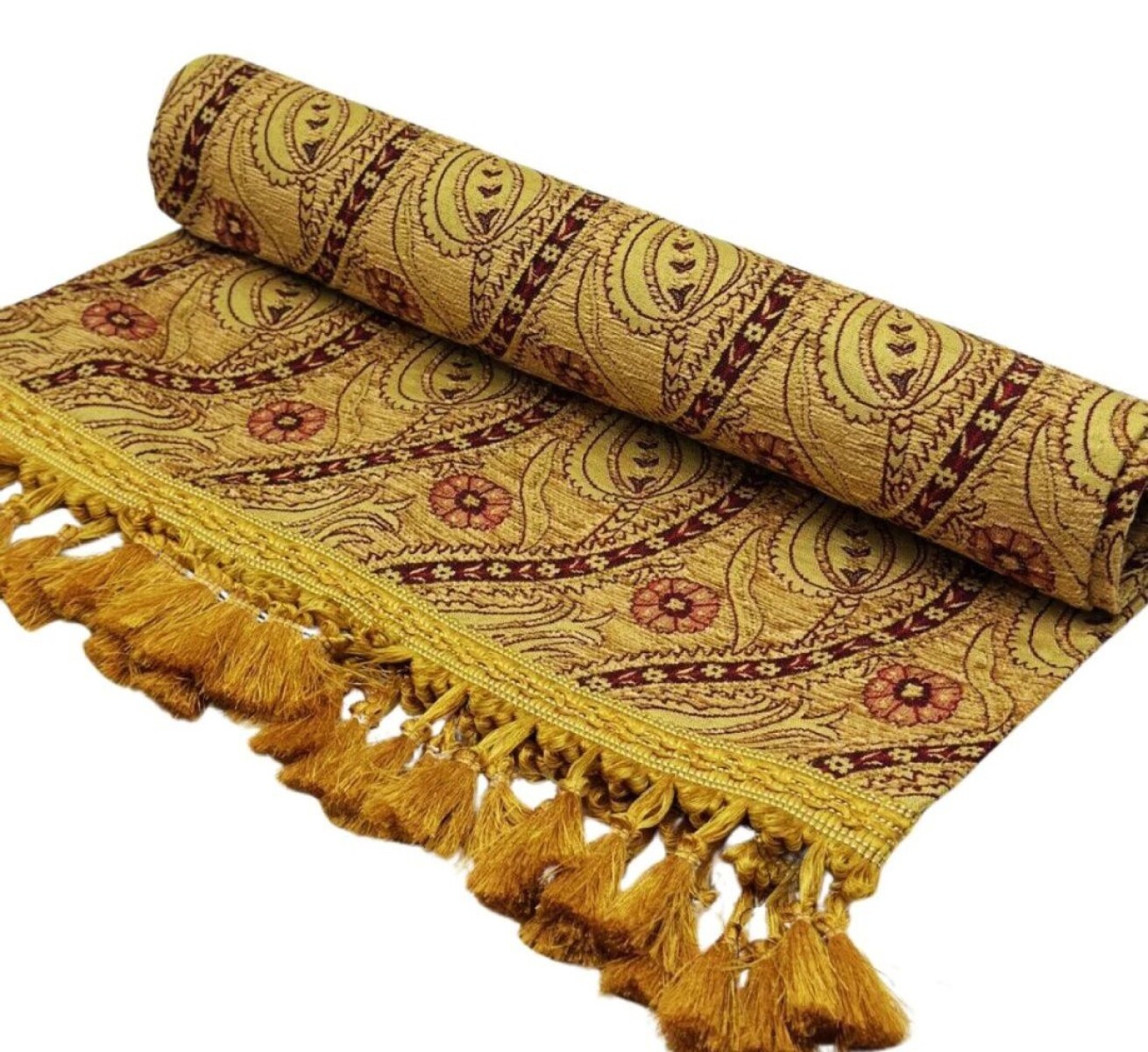 Caminero de mesa 2,00 Tulipanes - Dorado 