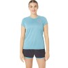 Fujitrail Logo Ss Top W - Mujer Gris Blue