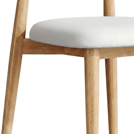 Silla de comedor de madera Moderna Caliza