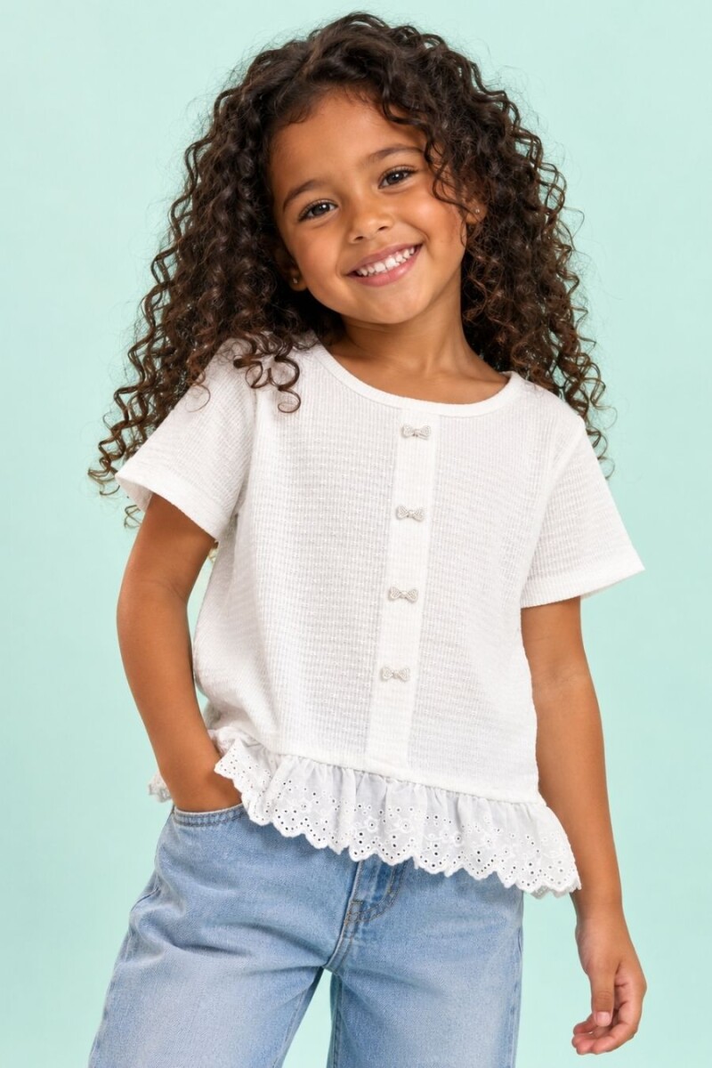 T-SHIRT COCOMIEL 6814 M.C - BLANCO 