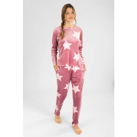 60-1616 pijama estrella Rosado