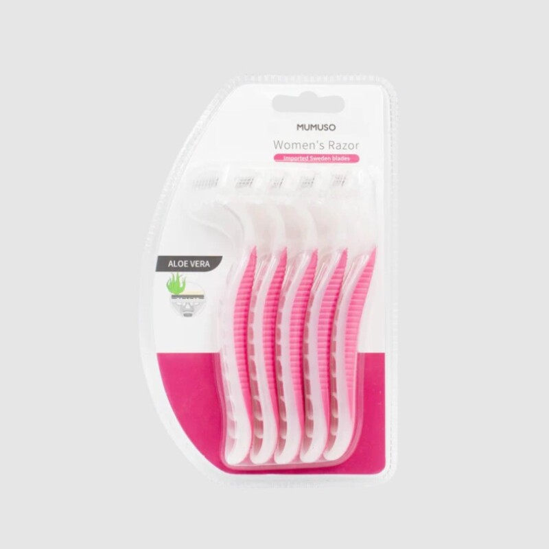 SET AFEITADORA MUJER DE 5 PIEZAS SET AFEITADORA MUJER DE 5 PIEZAS